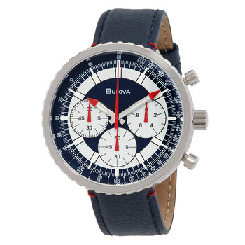 Đồng hồ Bulova Chronograph C Quartz mặt trắng 96A283 nam chính hãng