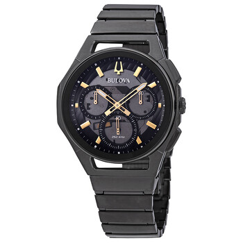 Đồng hồ nam Bulova Curv Chronograph mặt đen 98A206 chính hãng