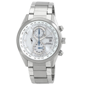 Đồng hồ Citizen Eco-Drive Perpetual Alarm GMT AT8260-85A chính hãng