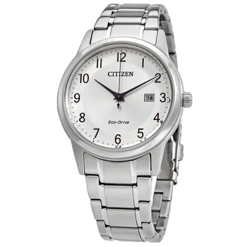 Đồng hồ Citizen Eco-Drive mặt bạc AW1231-58B chính hãng
