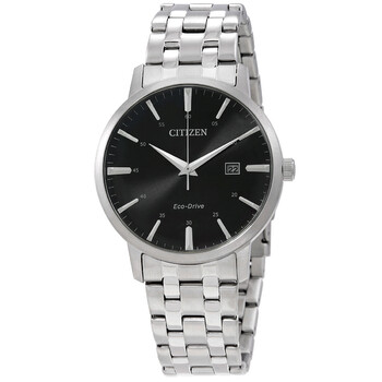 Đồng hồ Citizen Eco-Drive mặt đen nam BM7460-88E chính hãng