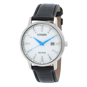 Đồng hồ Citizen Eco-Drive mặt bạc nam BM7461-18A chính hãng