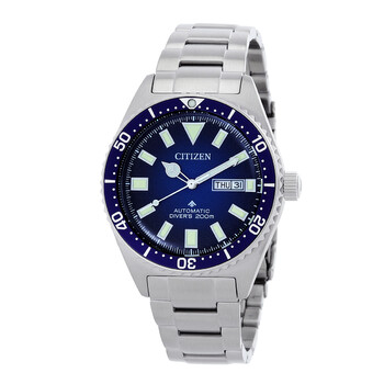Đồng hồ Citizen Promaster Automatic mặt xanh NY0129-58L chính hãng
