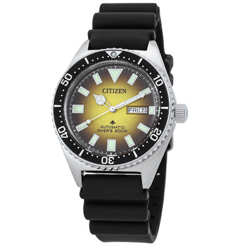 Đồng hồ Citizen Promaster Diver tự động mặt vàng NY0120-01X chính hãng