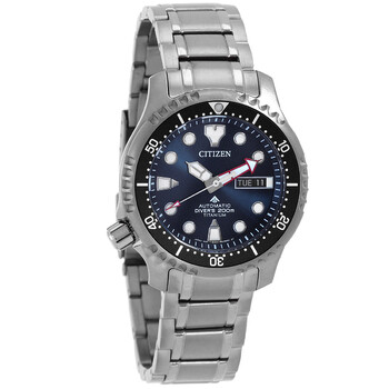Đồng hồ Citizen Promaster Lefty Automatic mặt xanh nam NY0100-50M chính hãng