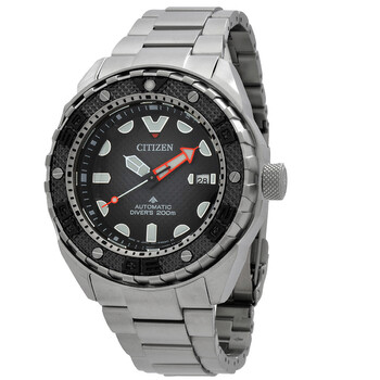 Đồng hồ lặn tự động Citizen Promaster NB6004-83E mặt đen nam chính hãng