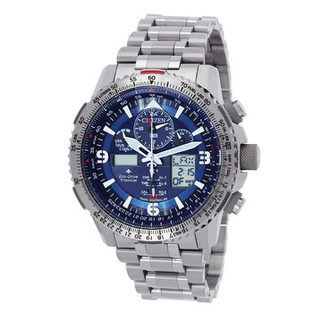 Đồng hồ Citizen Promaster Sky JY8100-80L Nam Chronograph Xanh chính hãng