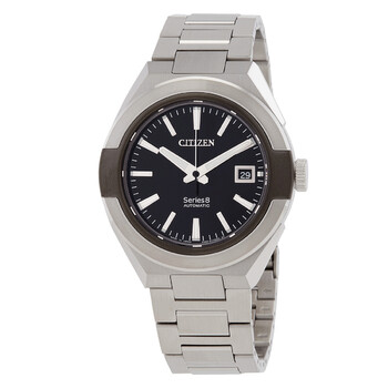 Đồng hồ Citizen Series 8 Automatic mặt đen nam NA1004-87E chính hãng