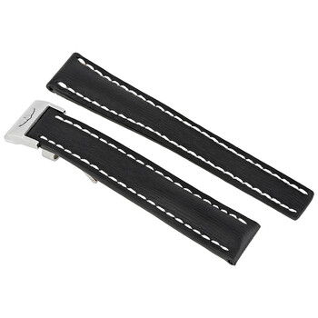 Dây da Breitling Black Calfskin 16mm 252X-A14D.1 chính hãng