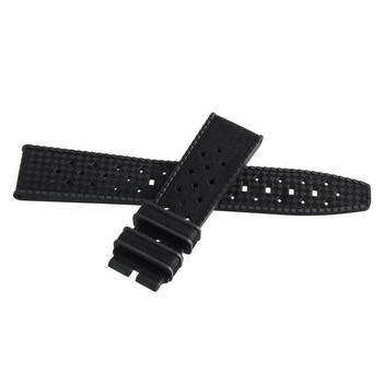 Dây cao su đen Blancpain Fifty Fathoms Barakuda 20mm x 18mm chính hãng