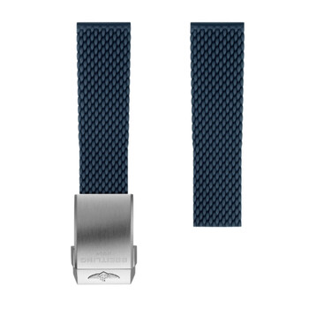 Dây Cao Su Lưới Xanh Breitling 22mm chính hãng