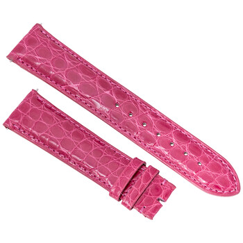 Dây da bò sát Hadley Roma 21mm hồng bóng chính hãng