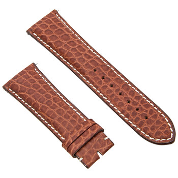 Dây da cá sấu Hadley Roma 24mm màu mật ong mờ chính hãng