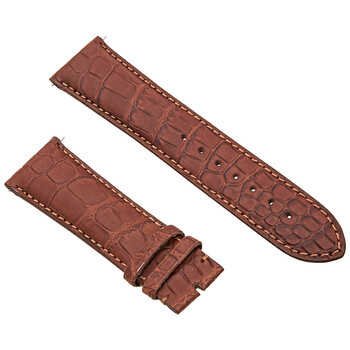 Dây da cá sấu Hadley Roma 24mm màu mật ong mờ chính hãng