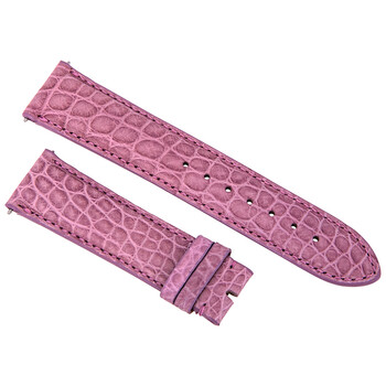 Dây da cá sấu Matte Mauve 20mm Hadley Roma chính hãng