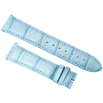 Dây da cá sấu xanh baby 21mm Hadley Roma chính hãng