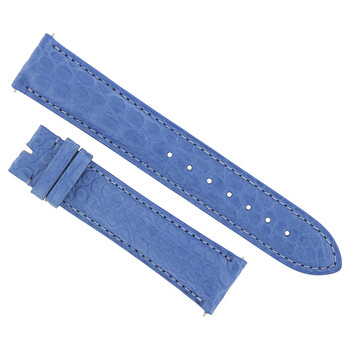 Dây da cá sấu màu xanh biển Hadley Roma 20mm chính hãng
