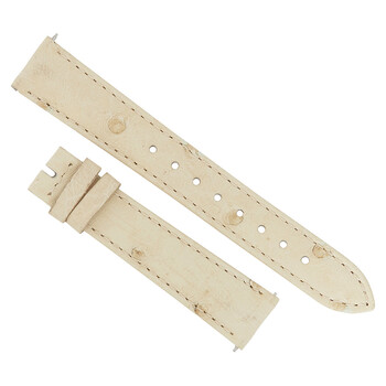 Dây da đà điểu Hadley Roma Ivory 16mm chính hãng