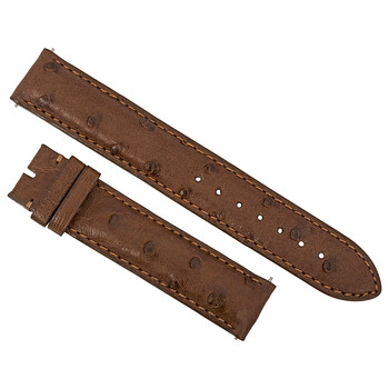 Dây da đà điểu nâu mờ 18mm Hadley Roma chính hãng