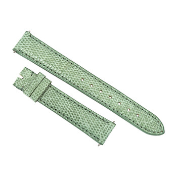Dây da Hadley Roma 16mm màu xanh pastel nhám lizard chính hãng