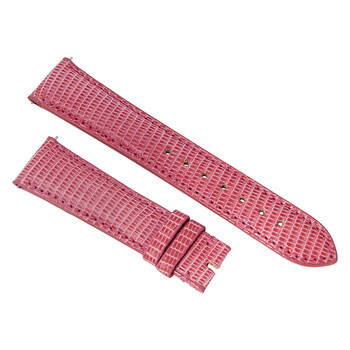 Dây da lizard hồng bóng Hadley Roma chính hãng