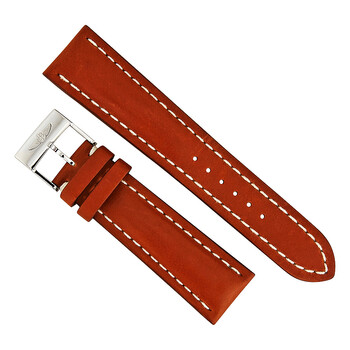 Dây da nâu sáng 24mm Breitling chính hãng