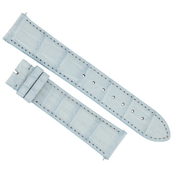 Dây đeo da cá sấu Hadley Roma Baby Blue 20mm chính hãng