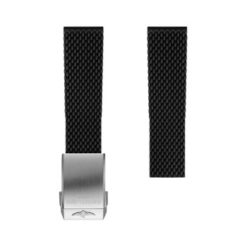 Dây đồng hồ cao su Breitling Black Aero Classic 20-22 mm 279S chính hãng