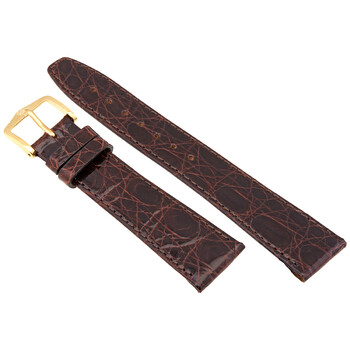 Dây đồng hồ da cá sấu Hirsch 19mm 18800810OE-1-19 chính hãng