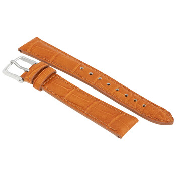 Dây đồng hồ Michele 16mm da cá sấu MS16AA010216 chính hãng