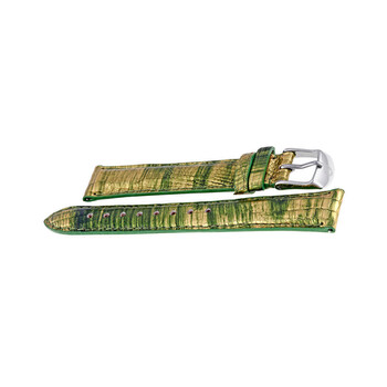Dây đồng hồ Michele Gold Lizard 16mm MS16AA610837 chính hãng