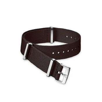 Dây đồng hồ Omega 20mm nâu đậm O031CWZ007566 chính hãng