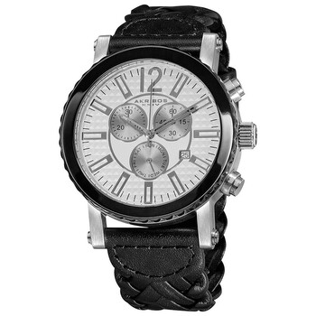Đồng hồ nam Akribos Xxiv Chronograph da đen AK571BK chính hãng