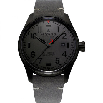 Đồng hồ tự động Alpina Startimer mặt xám nam AL-525GG4FBS26 chính hãng