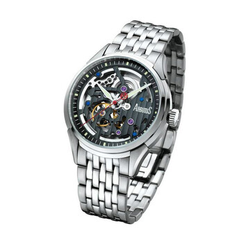 Đồng hồ Arbutus Wall Street Black Dial Nam AR1801SBS chính hãng