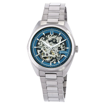 Đồng Hồ Nam Bulova 96A292 Mặt Xanh Tự Động chính hãng