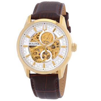 Đồng hồ Bulova Classic Sutton Automatic mặt trắng nam 97A138 chính hãng
