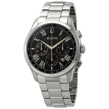 Đồng hồ nam Bulova Classic Chronograph mặt đen 96B288 chính hãng