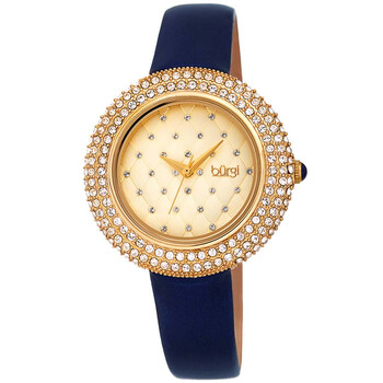 Đồng hồ Burgi nữ mặt số Argyle đính pha lê Swarovski chính hãng