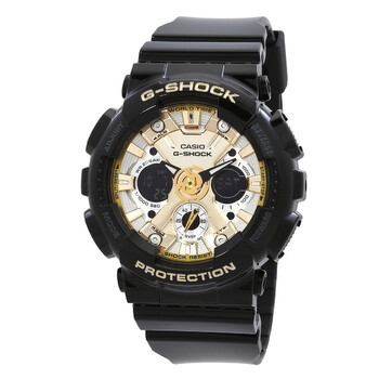 Đồng hồ Casio G-Shock nữ GMAS120GB-1A mặt vàng chính hãng