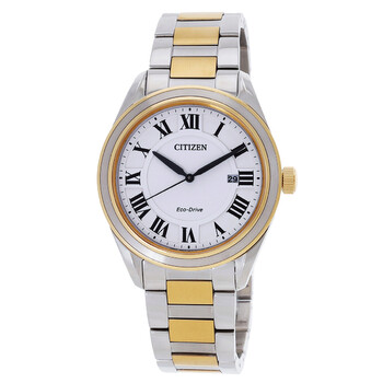 Đồng hồ Citizen Arezzo Quartz mặt trắng unisex AW1694-50A chính hãng
