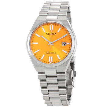 Đồng hồ Citizen Automatic mặt vàng nam NJ0150-81Z chính hãng