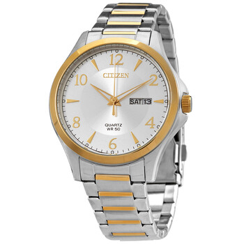Đồng hồ Citizen Quartz nam hai tông màu BF2005-54A chính hãng