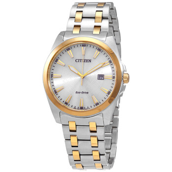 Đồng hồ Citizen Quartz mặt bạc nam BM7534-59A chính hãng