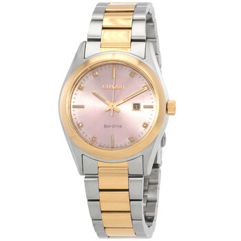Đồng hồ Citizen Diamond mặt hồng EW2706-58X chính hãng