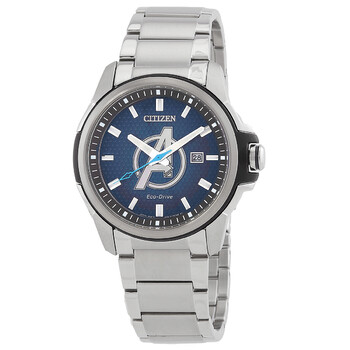 Đồng hồ Citizen Eco-Drive AW1651-52W mặt xanh nam chính hãng