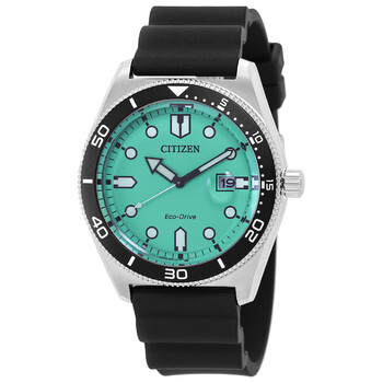 Đồng hồ Citizen Eco-Drive mặt số xanh ngọc nam AW1760-14X chính hãng
