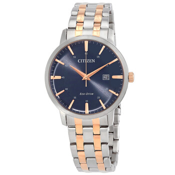 Đồng hồ Citizen Eco-Drive mặt xanh BM7466-81L chính hãng