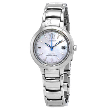 Đồng hồ Citizen Eco-Drive Thế Giới Mặt Đá Mẹ EC1170-85D nữ chính hãng