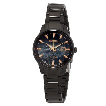 Đồng hồ Citizen Eco-Drive mặt xanh nữ EW2595-81L chính hãng